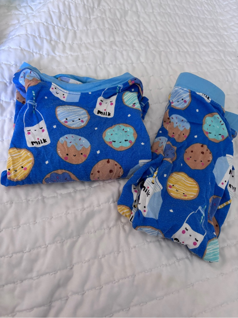 Little Sleepies Cookies and Milk Jammies 12-18 Month